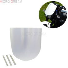 Universal branco farol flyscreen motocicleta pára-brisa defletor plástico abs para buell xb9s xb9sx xb12s xb12scq xb 9s 9sx 2024 - compre barato