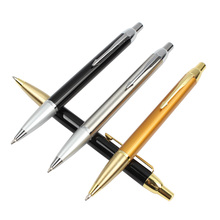 1PCS High-end fashion Metal Ballpoint pen press ball pen 0.7mm black blue student supplies business pen gift Office & School Pen 2024 - buy cheap
