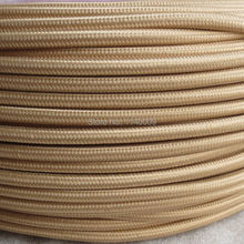 Cable eléctrico textil de 10 metros, 2 cables, 0,75mm, tela de tubo de colores, cubierta de Cable eléctrico de alimentación 2024 - compra barato