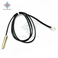 10PCS NTC Sensor Thermistor Accuracy Temperature 10K 1% 3950 Waterproof Probe 1m 2024 - buy cheap