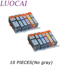 LuoCai-cartuchos de tinta para impresoras, compatibles con Canon PGI-220, CLI-221, pgi220, PIXMA, IP3600, IP4600, IP4700, MX860, MX870, MP550, 10 Uds. 2024 - compra barato