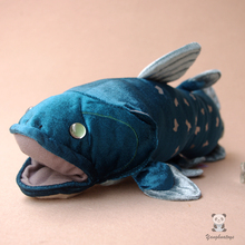 Plush Toy  Coelacanth  Ancestor Fish Doll  Children'S Toys  Simulation Of Marine Animals Prehistoric  Extremely Rare 2024 - buy cheap