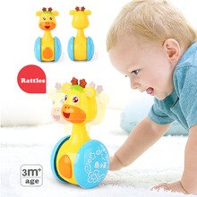 Baby Rattles Tumbler Doll Baby Toys Sweet Bell Music Roly-poly Learning Education Toys Gifts Baby Bell Baby Toys B0983 2024 - buy cheap