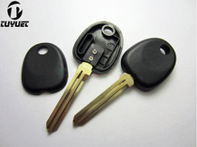Transpondedor funda de llave para Hyundai Elantra con hoja izquierda funda de llave Fob 5 unids/lote 2024 - compra barato