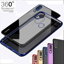 Funda de silicona para teléfono móvil Huawei P20 Lite, cubierta transparente de Gel transparente de TPU para Nova 3E 2024 - compra barato