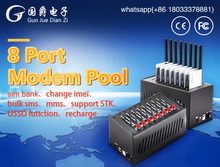FIMT 8 Ports GSM MODEM POOL MC35 MODEL gsm switch 2024 - buy cheap