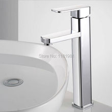 Hot selling tall Ceramic Plate Spool bathroom single handle  sink basin faucet C3005 2024 - buy cheap