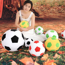 Подушка для футбольного мяча, плюшевая, мягкая, прочная, диаметр 20 см, 977063 2024 - купить недорого