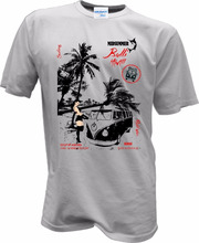 2019 casual masculino outwears design popular 100% dos desenhos animados t camisa homem surfista ônibus retro samba t1 t2 t3 t camisas impressora 2024 - compre barato