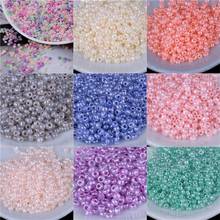 New!! 3000pcs/50g/Lot  2mm Top Glass Loose Nice Color Seed Spacer Beads Jewelry Making DIY, Women Kids Garment Accessories BT2 2024 - buy cheap