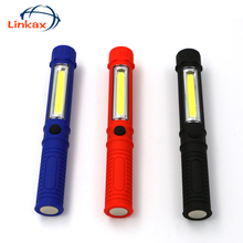 LED COB Penlight Surgical Doctor Nurse Emergency Reusable Pocket PenLight Torch with Magnet for Working Camping Flashlights 2024 - buy cheap