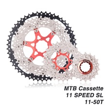 Mtb 11 velocidade 11-50 t sl cassete ampla relação ultraleve 11 s roda livre bicicleta de montanha peças para sram x1 xo1 xx1 m9000 2024 - compre barato
