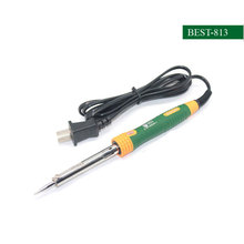 Electric soldering iron thermostatic welding tools kit soldering gun 30W 40W 50W 60W silicone handle BEST-813 2024 - buy cheap