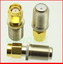 10pcs/lot F female jack to RP-SMA male JACK center RF coaxial adapter connector 2024 - buy cheap