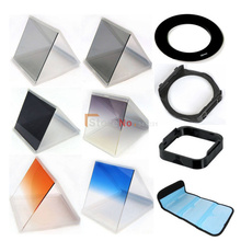 10 in 1 gradient Filter set x3 nd mirror +49mm adapter ring +filter holder+ bag case +Lens Hood & Holder for Cokin P 2024 - buy cheap