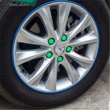 DoColors Car Wheel Hub Nuts Bolts Screw Cover case For Skoda Octavia Fabia Rapid Superb Yeti Roomster Combi KODIAQ 2024 - buy cheap