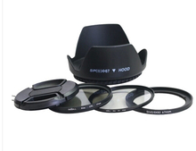 Kit de anillo adaptador de lente 5 en 1 sx dc 67mm, tapa de lente, cubierta de lente, filtro uv y cpl para canon SX30 SX40 SX50 HS a 67mm 2024 - compra barato