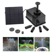 Fountain Submersible Water Pump Solar Powered Pump With Filter Panel For Pond Pool 2024 - buy cheap