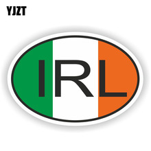YJZT 10,2 см * 6,8 см Забавный светоотражающий персональный IRL автомобильный стикер, наклейка из ПВХ 6-0227 2024 - купить недорого