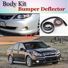 Bumper Lip Deflector Lips For Subaru Legacy / Liberty / B4 Front Spoiler Skirt For TopGear Friends Car Tuning / Body Kit / Strip 2024 - buy cheap