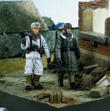 1/35 model kit resin kit    Winter On The March Russia WWII 2024 - buy cheap