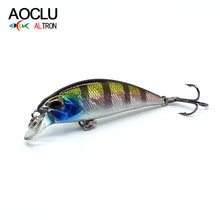 AOCLU wobblers Jerkbait 6 Colors 4.5cm 4.0g Hard Bait Small Minnow Crank Fishing lures Bass Fresh Salt water tackle sinking lure 2024 - buy cheap