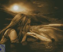 Oneroom Бесплатная доставка Высокое качество популярный Счетный набор крестиков поцелуй Дельфин в море любовь 2024 - купить недорого