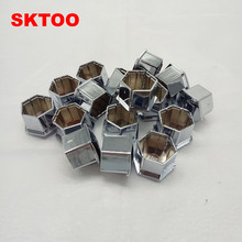 SKTOO Wheel Nut Rim Cover Tyre Screw Cap Decor For Peugeot 207 301 307 308 408 508 3008 Citroen C4l C5 C2 16Pieces 2024 - buy cheap