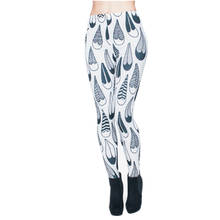 Модные женские леггинсы с 3D принтом бандана Sxey Leggins мягкие Джеггинсы брюки для фитнеса леггинсы в стиле панк Рок Calzas Mujer Fresh legens 2024 - купить недорого