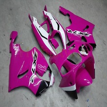 Conjunto de plástico ABS para carrocería de motocicleta, pernos de carenado de motor, color rosa completo, para ZX7R, 1996, 1997, 1998, 1999, 2000, 2001, 2002, 2003 2024 - compra barato