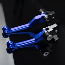 Motocross da bicicleta sujeira pitbike cnc pivô alavancas de freio embreagem para yamaha yz250 2015 2016 2017 2018 2024 - compre barato