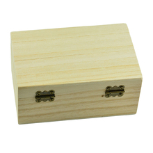 Caja de almacenamiento de madera delicada, caja para joyería, pequeño Gadget de regalo, recuerdo de madera, adornos de escritorio de sobremesa para el hogar 2024 - compra barato