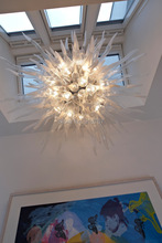 Translucence Dale Chihuly Murano de cristal italiano, lámparas de araña modernas, envío gratuito 2024 - compra barato