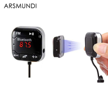 Magnetic Car Kit Wireless Bluetooth FM Transmitter MP3 Player 3.5mm Audio AUX TF Card Slots Dual USB Car Charger 2024 - buy cheap