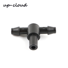 30pcs UP-CLOUD 4/7mm-6mm Barbed Garden Hose Tee Connector Inside 6mm Dripper  Sprinkler Adapter Garden Micro Watering Irrigation 2024 - buy cheap