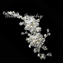 Crystal Austrian Rhinestone Hair Comb Wedding Bridal Vintage Hair Accessories Women Headpieces Headwear bridal comb 2024 - buy cheap