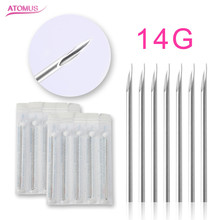 10PCS Tattoo Supply Accessories 14G 16G Piercing Needles Disposable Sterile Body Puncture Needles Assorted Ear Nose Navel Nipple 2024 - buy cheap