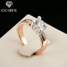 CC Jewelry-Anillos para mujer, joyería de moda, diseño clásico Simple, accesorios para anillos de compromiso de boda, bisutería CC1094 2024 - compra barato