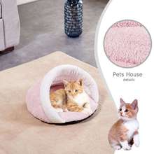 Pets Cat Dog House Beds Mats Kennel Littlest Puppy Sleeping Bed Mat Pad Winter Warm Nest 2024 - buy cheap
