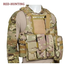 Multicam USMC Airsoft Tactical Military Molle Combat Assault Plate Carrier Vest Tactical Vest CS outdoor clothing Hunting vest 2024 - buy cheap