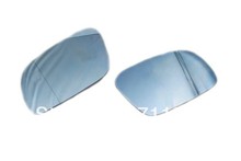 Синие тонированные Асферические боковые зеркальные стекла с функцией защиты от тумана и нагрева для VW Touran MK1 2024 - купить недорого