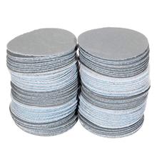 100 Uds. 50mm 3000 discos de arena abrasivos lijado almohadilla de lija 2024 - compra barato