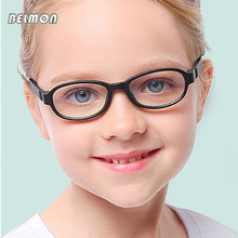 Kids Student Eyeglasses Spectacle Frame Children Anti-Blue Rays Light Computer Optical Glasses For Baby Boys&Girls F006 2024 - buy cheap