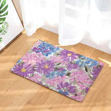 CAMMITEVER-alfombra Floral con diseño de margaritas y rosas, para el comedor y el dormitorio 2024 - compra barato