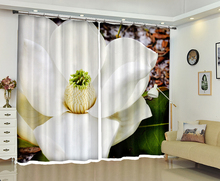 White Curtain for bedroom 3D Window Curtain Living Room wedding display Drapes Rideaux Cortina Customized Flower pillowcase 2024 - buy cheap
