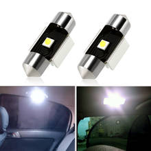 2Pcs C5W LED Bulbs Canbus Festoon Light 31mm 36mm 39mm 41mm 6500K White Auto Dome Lamp License Plate Car Lights D020 2024 - buy cheap