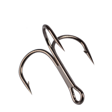 Fishing Hook 50pcs/Lot 2/4/6/8/10/12/14# Fishhooks High Carbon Steel Treble Hooks Fishing Tackle Tools pesca 2024 - buy cheap