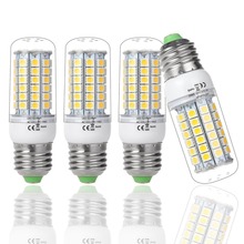 HOT SALE !!! 4XE27 69 leds SMD 5050 LED bulb lamp ,Warm white/white,9W 220V-240V 5050 SMD e27 LED Corn chandelier Light 2024 - buy cheap
