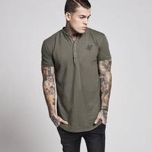 Casual T Shirt Men Sik Silk Tshirts Kanye West Tee Tops Cotton Fashion Undershirt Hip Hop Tshirt Streetwear T-shirt For Men 2024 - buy cheap
