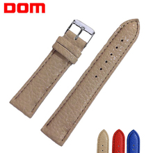 DOM 20mm Watch Strap Women Watch Bracelet Belt High Quality Waterproof Leather Strap Watch Band Watch Accessories Wristband 2024 - buy cheap